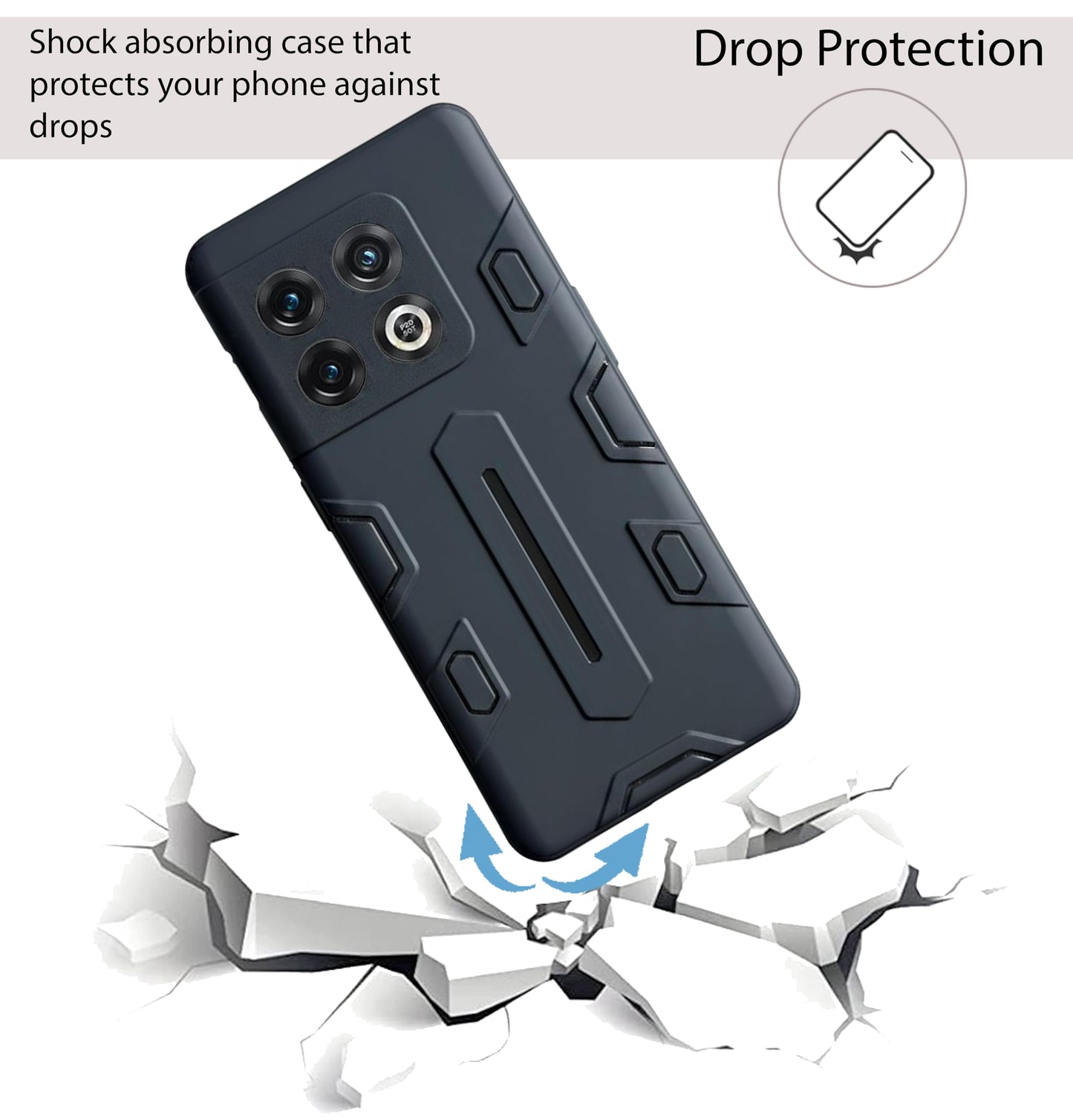 NIUKIN Armor Case for Oneplus 10 Pro
