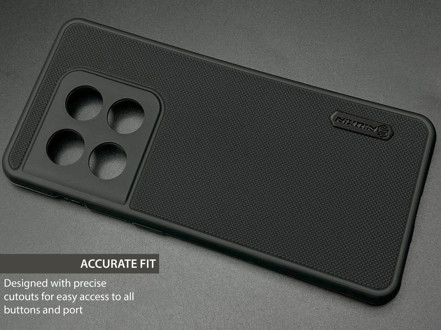 NIUKIN Super Frosted Dotted Case for Oneplus 10 Pro