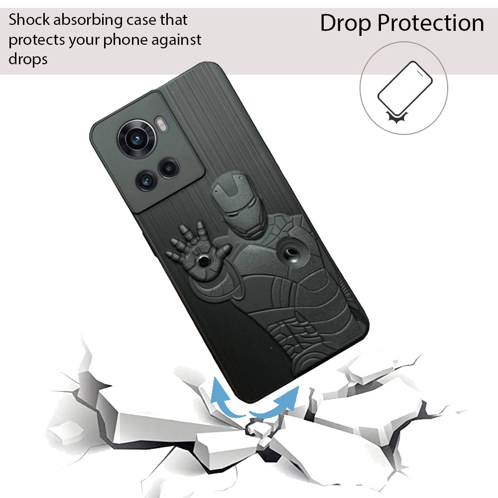 IR Superhero Action Case for Oneplus 10R