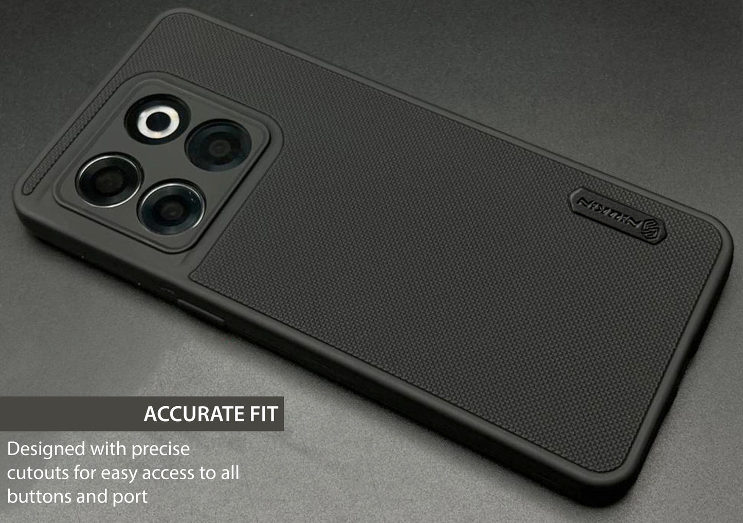 NIUKIN Super Frosted Dotted Case for Oneplus 10T