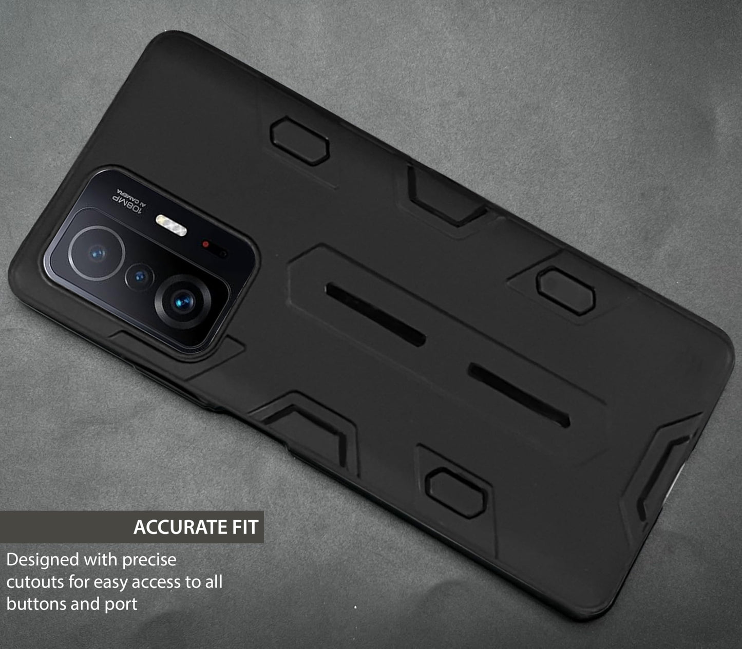 NIUKIN Armor Case for Xiaomi Redmi 11T Pro