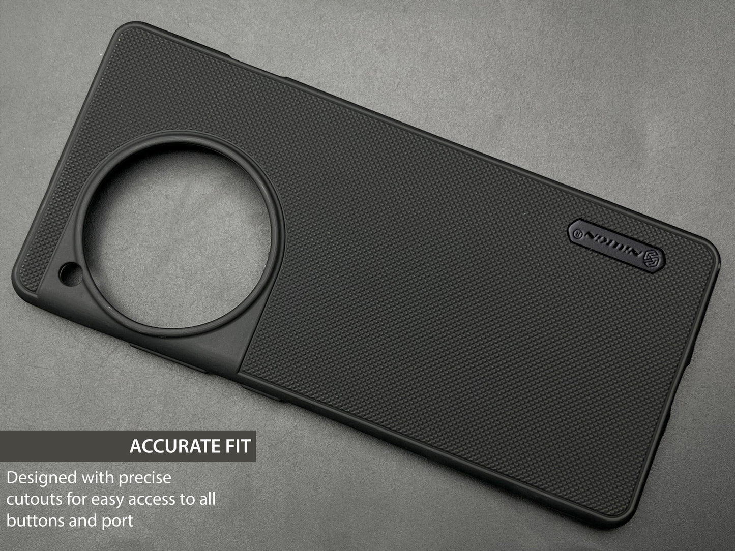 NIUKIN Super Frosted Dotted Case for Oneplus 12R
