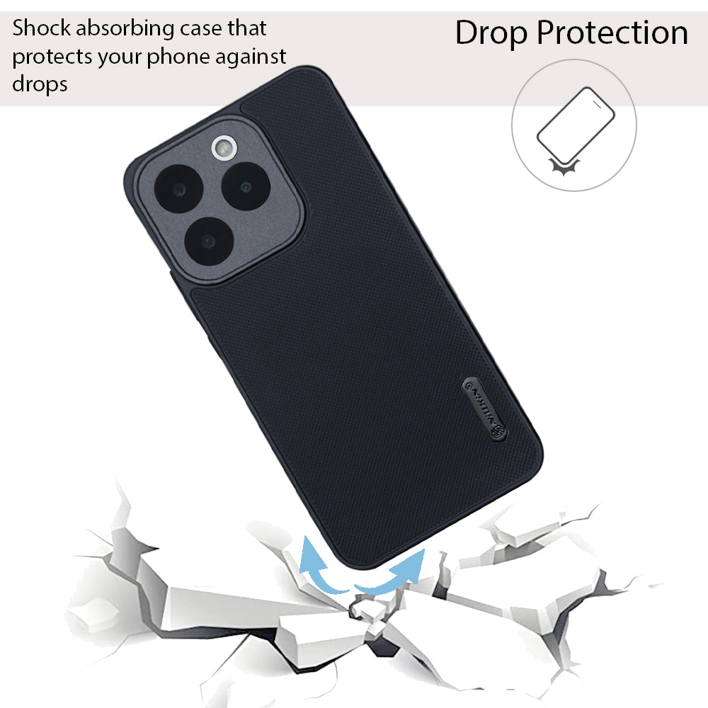 NIUKIN Super Frosted Dotted Case for Realme 15T