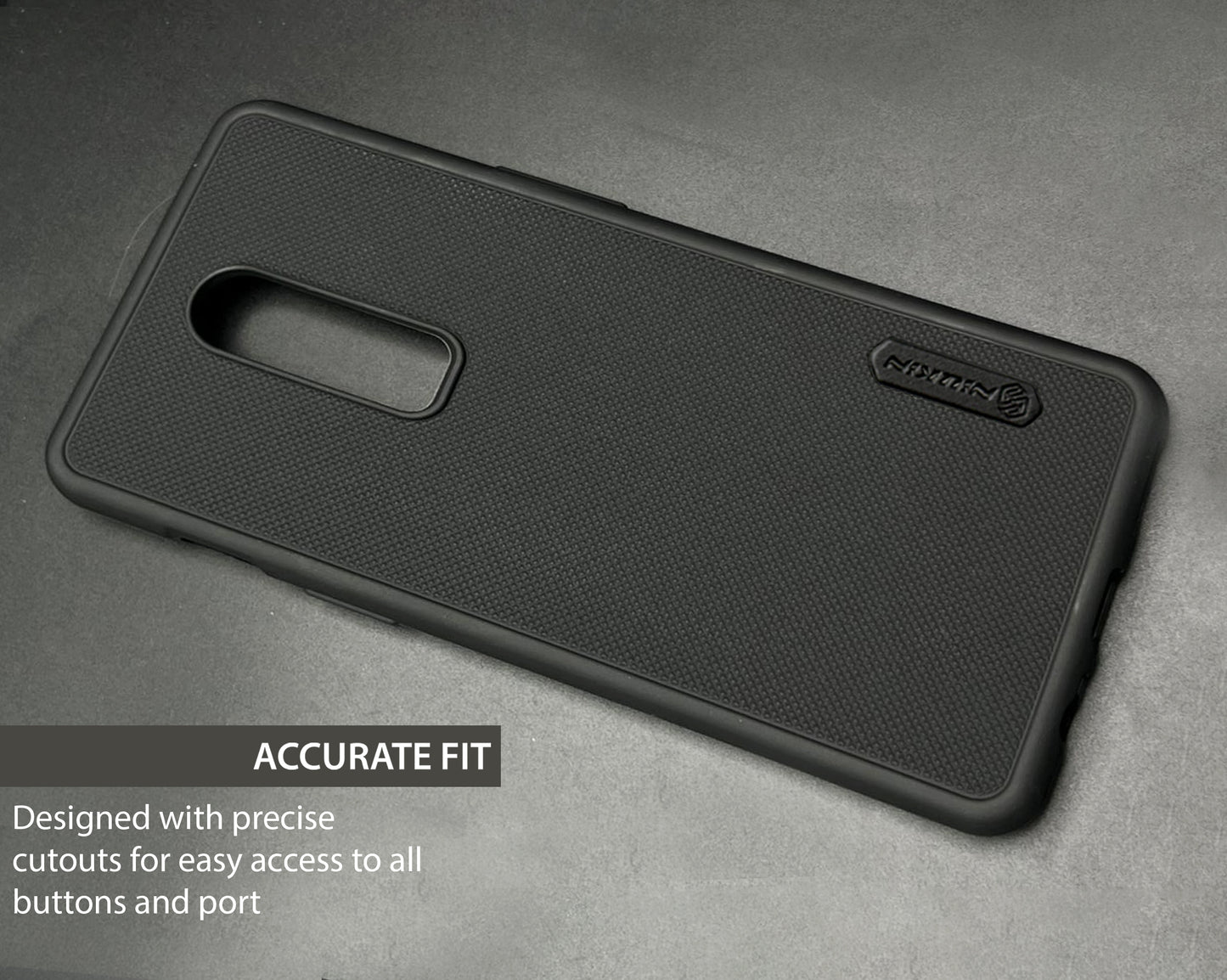 NIUKIN Super Frosted Dotted Case for Oneplus 6T