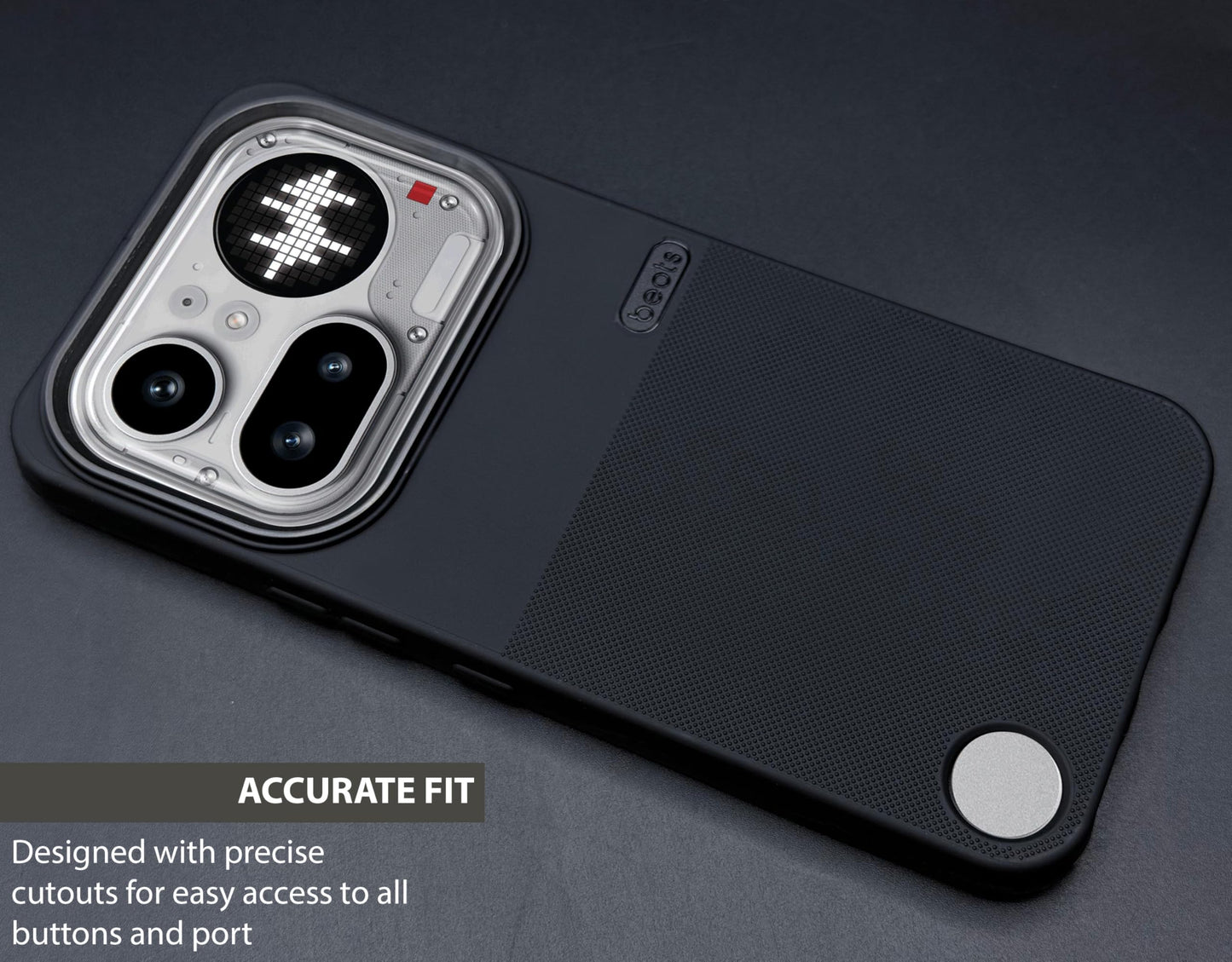 BEOTS Rugged back case for Nothing Phone 4A Pro