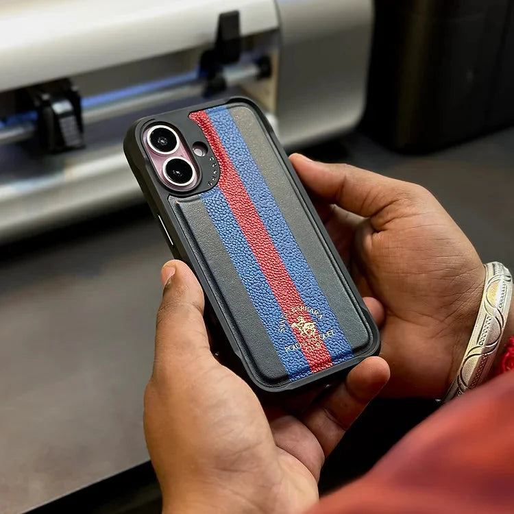 Santa Barbara Polo & Racquet Club Barton Series Leather Case for iPhone 16 Pro Max