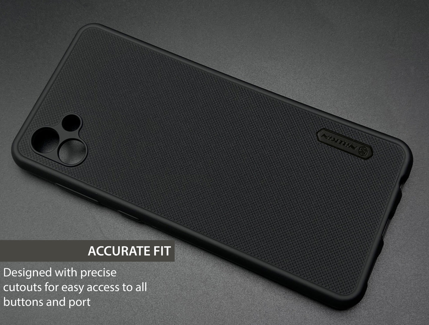 NIUKIN Super Frosted Dotted Case for Samsung A04