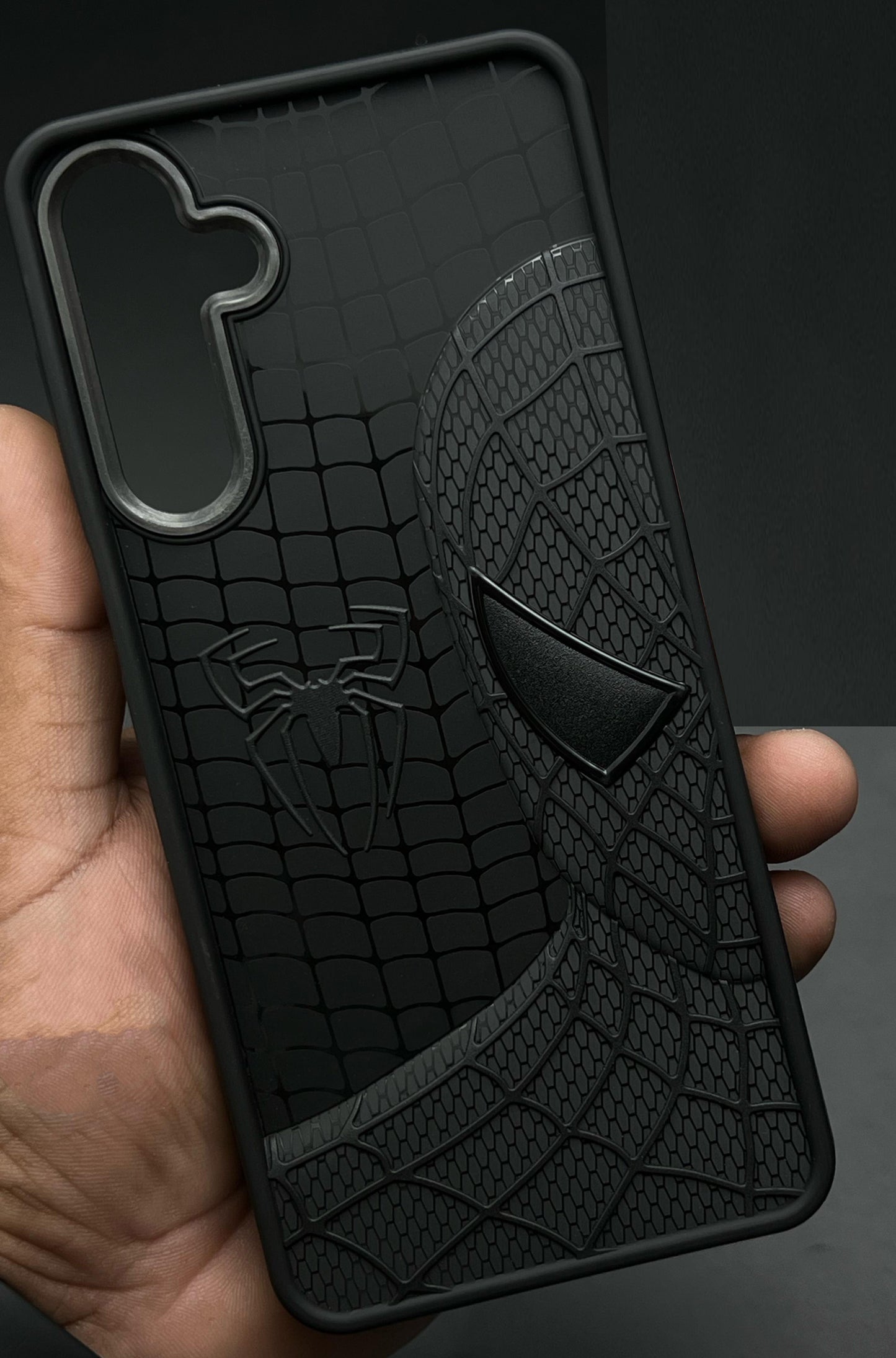 Sp Superhero Web Case with Metallic Camera Ring for Samsung A16(5G)