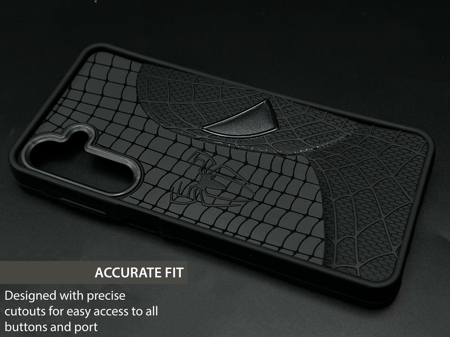 Sp Superhero Web Case with Metallic Camera Ring for Samsung A16(5G)