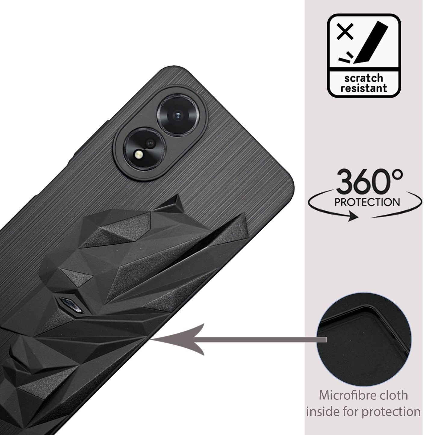Bt Superhero Case for Oppo A38(4G)