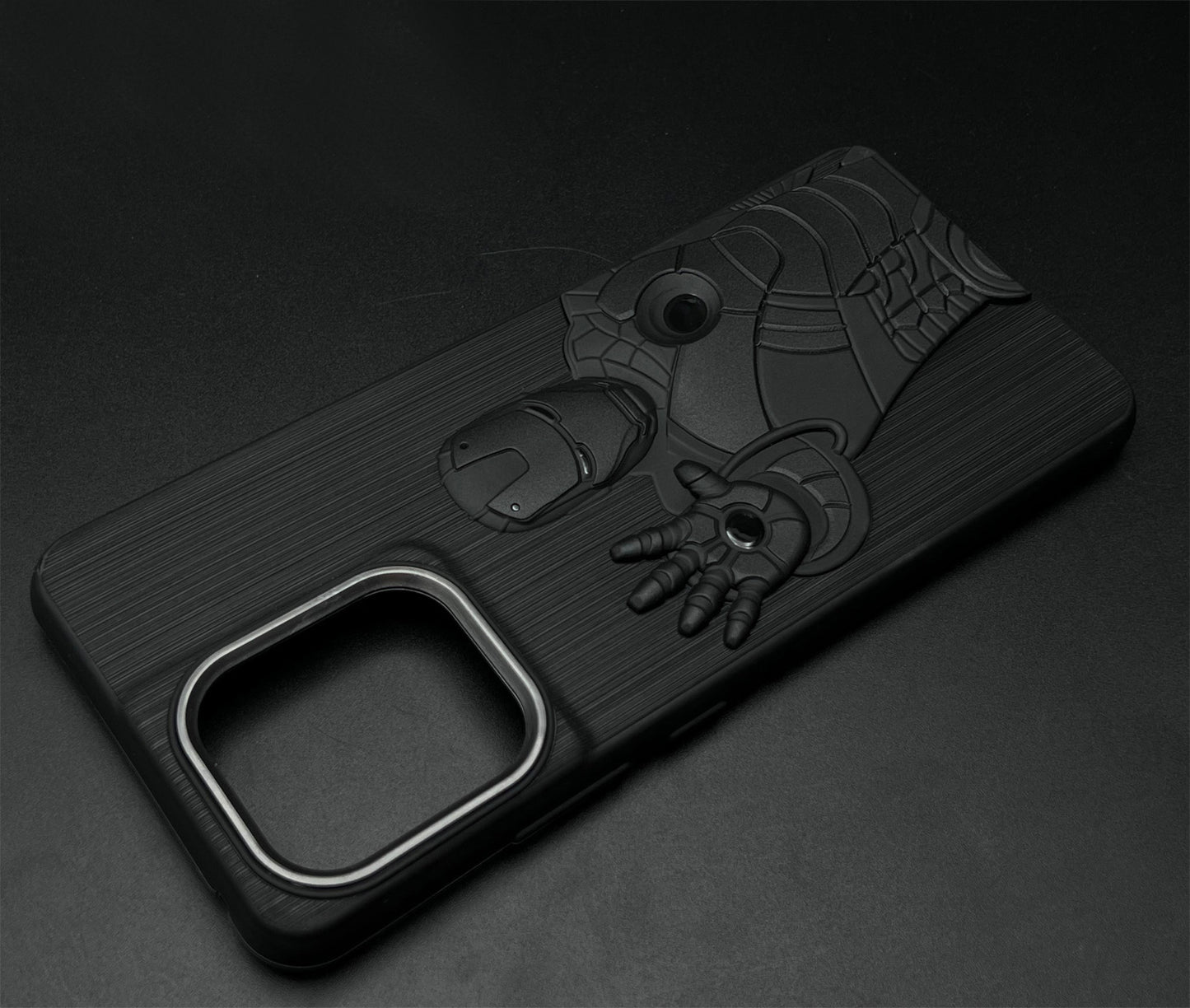 IR Superhero Action Case with Metallic Camera Ring for Motorola Edge 50 Pro