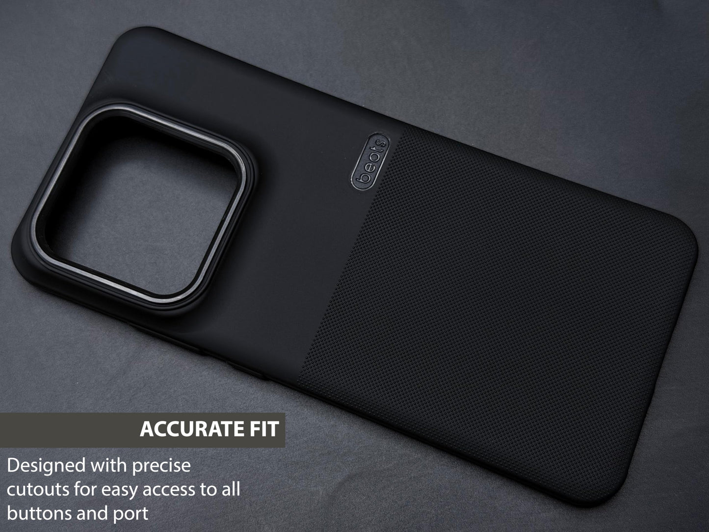 BEOTS Rugged back case with Camera Ring for Moto Edge 70 Pro