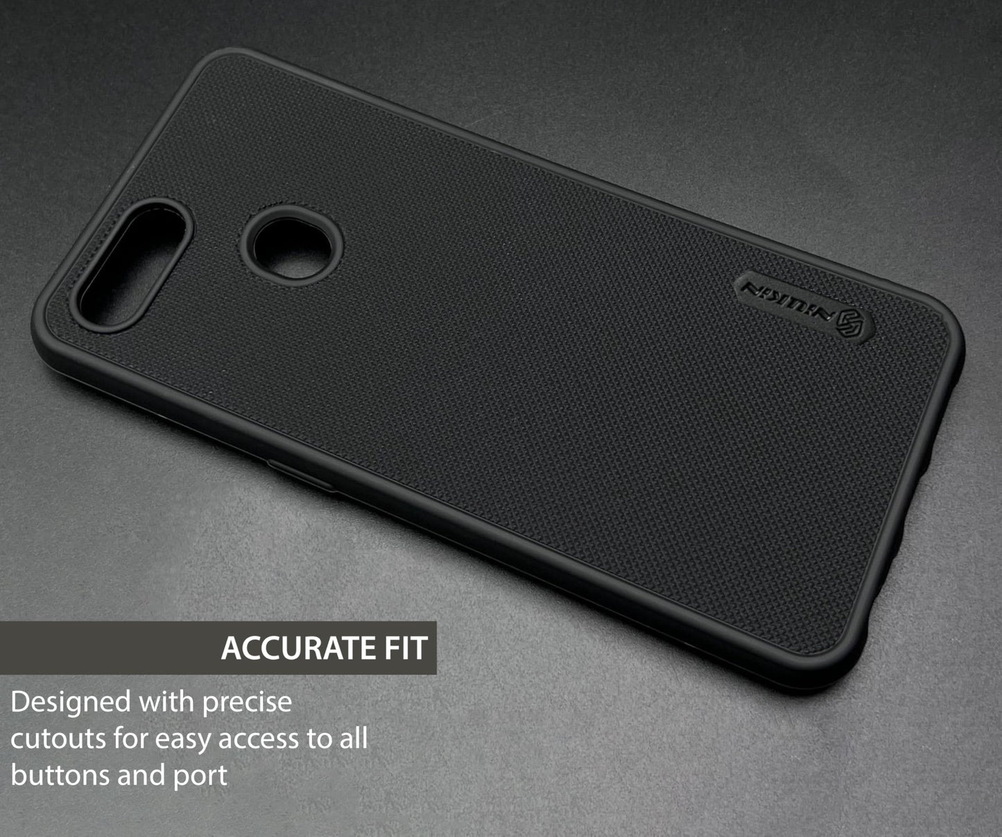 NIUKIN Super Frosted Dotted Case for Oppo A11