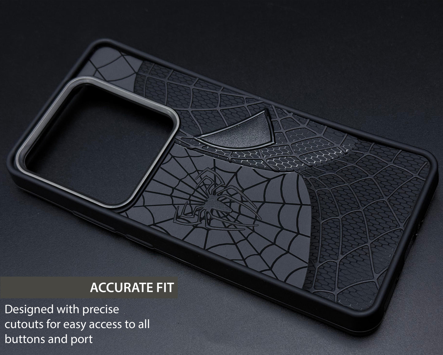 Sp Superhero Web Case with Metallic Camera Ring for Realme GT 7 Pro(5G)