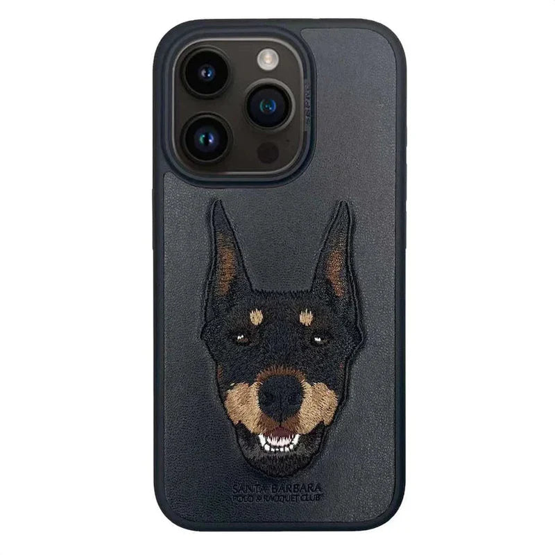 Santa Barbara Polo & Racquet Club Curtis Series Leather Case for iPhone 15 Pro Max