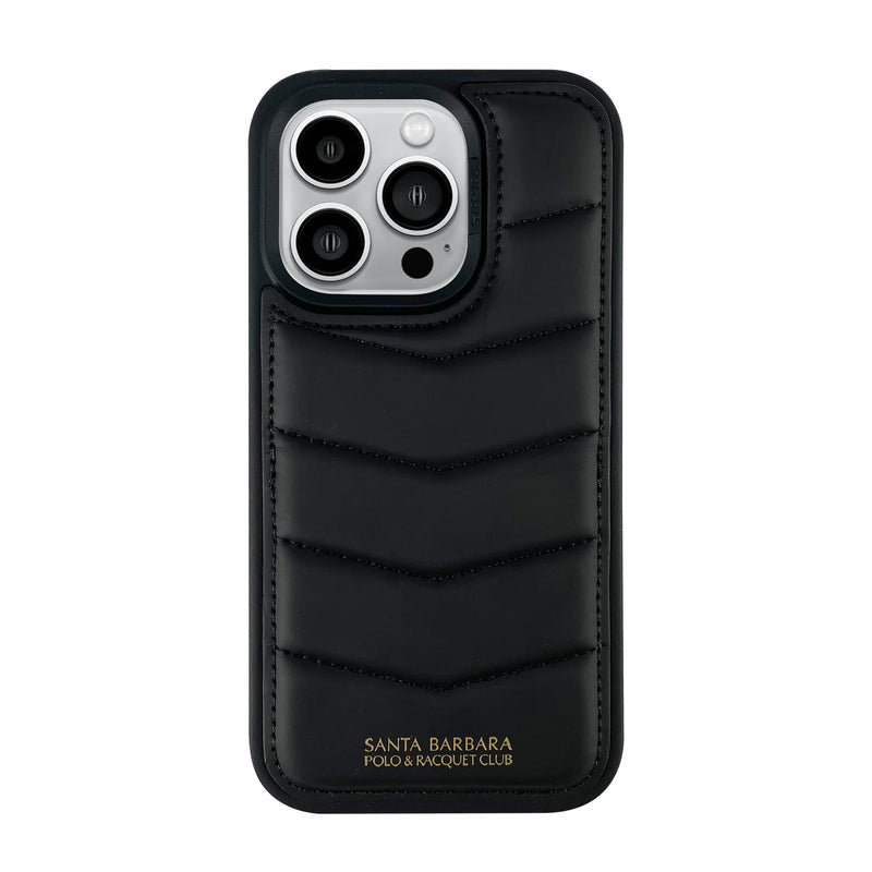 Santa Barbara Polo & Racquet Club Clyde Series Leather Case for iPhone 15 Pro