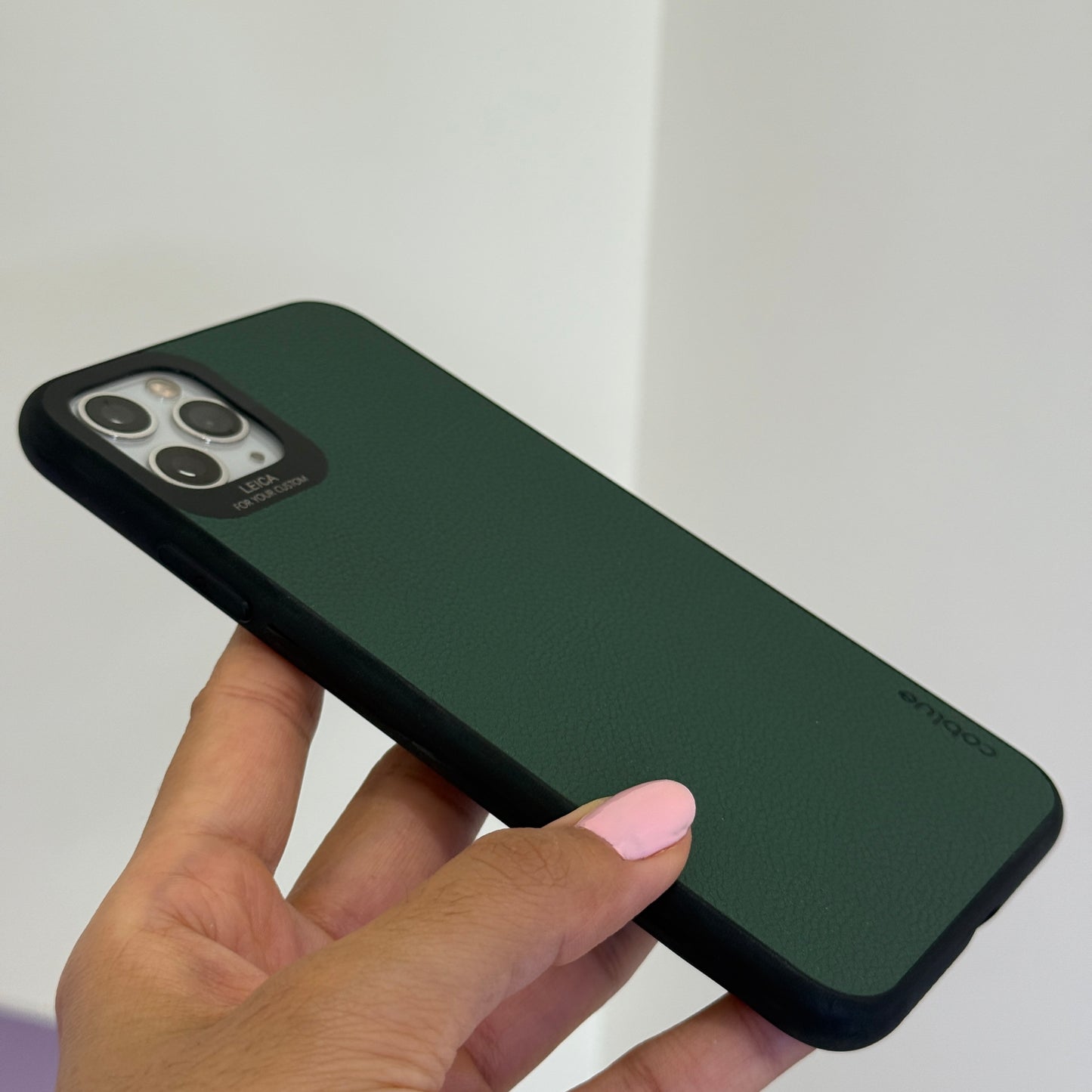 Coblue Slim Leather Case for iPhone 12