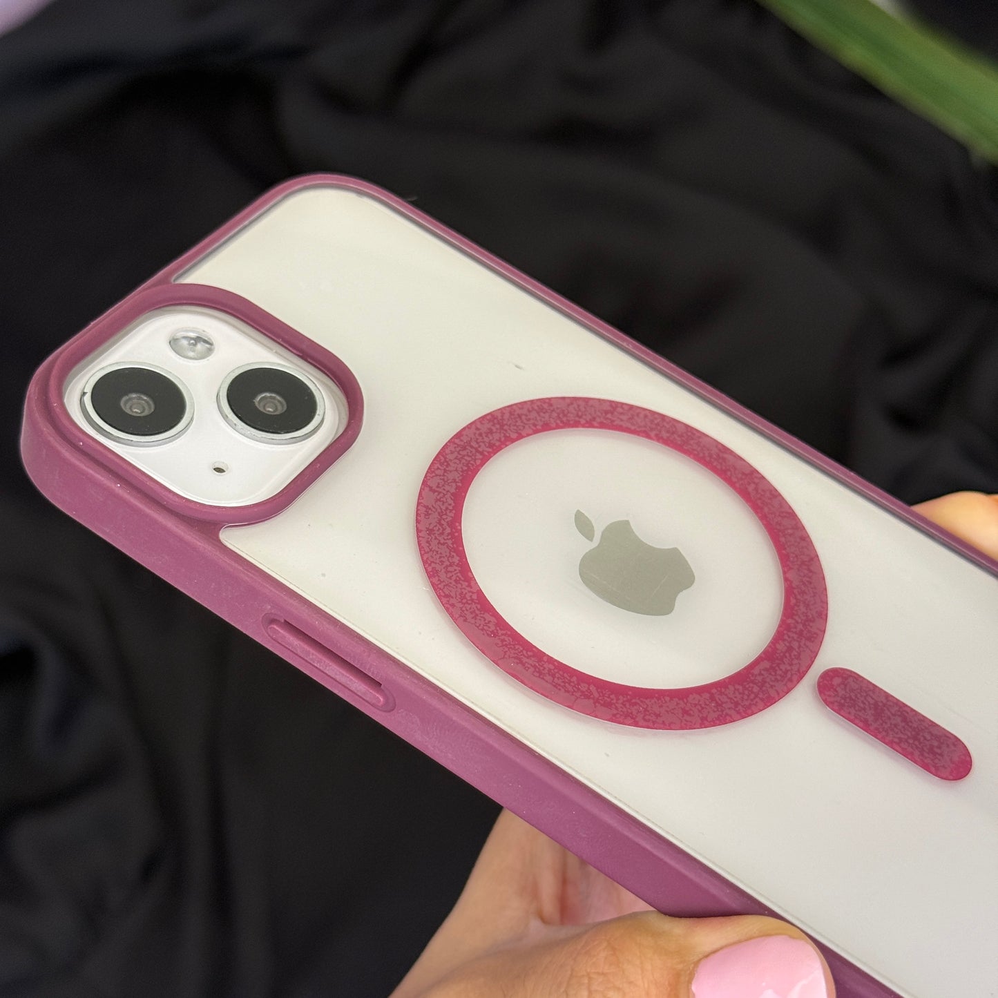 Transparent Anti Yellow Magsafe Case for iPhone 12 Pro