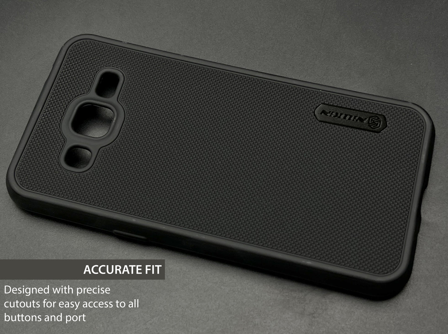 NIUKIN Super Frosted Dotted Case for Samsung J2