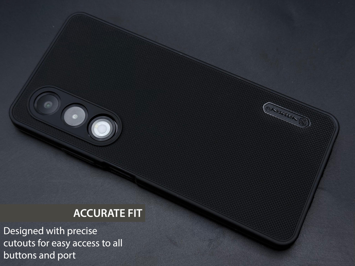 NIUKIN Super Frosted Dotted Case for Oppo K13x