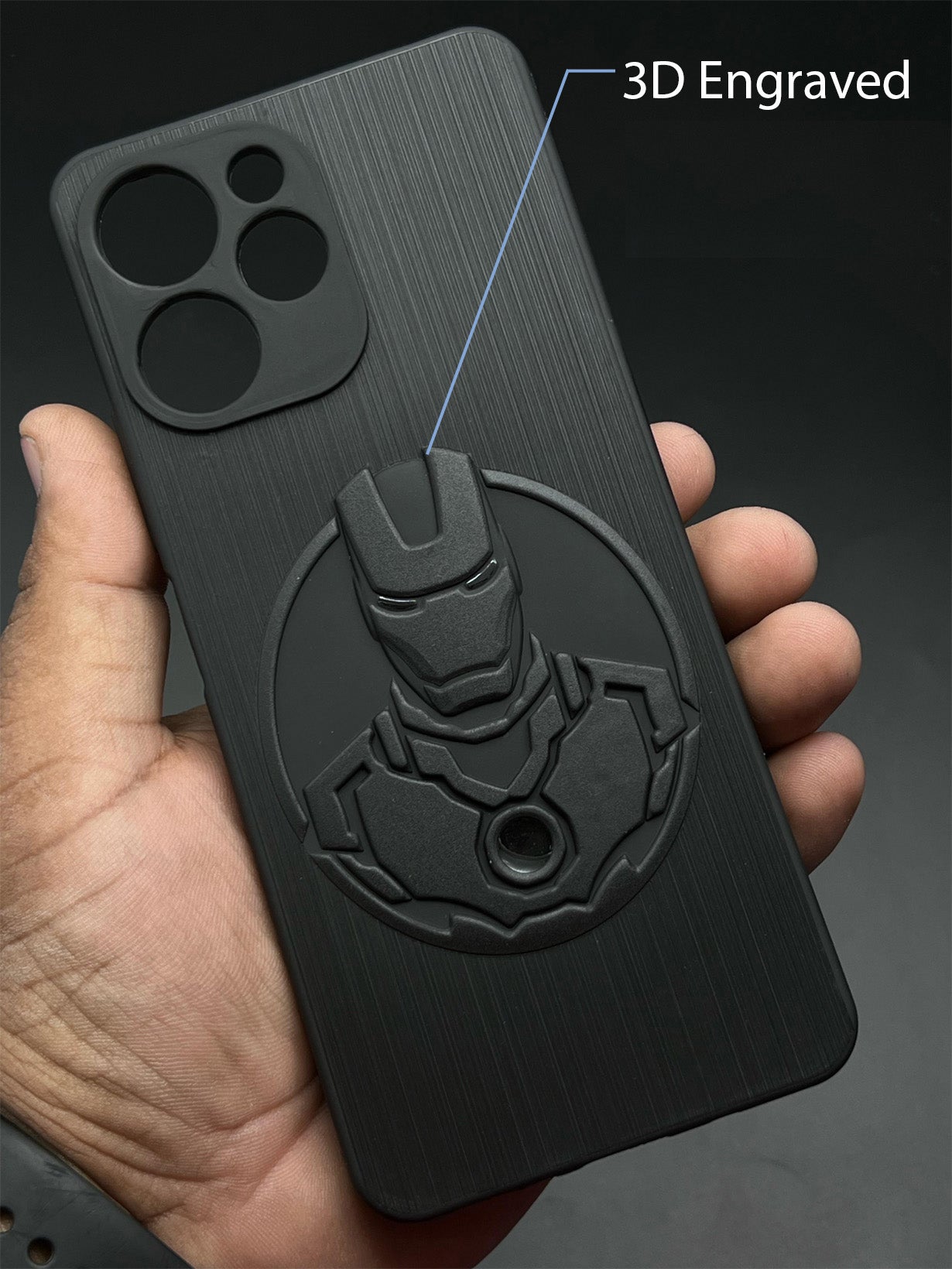 IR Superhero Shield Case for Xiaomi Redmi 12(4G)