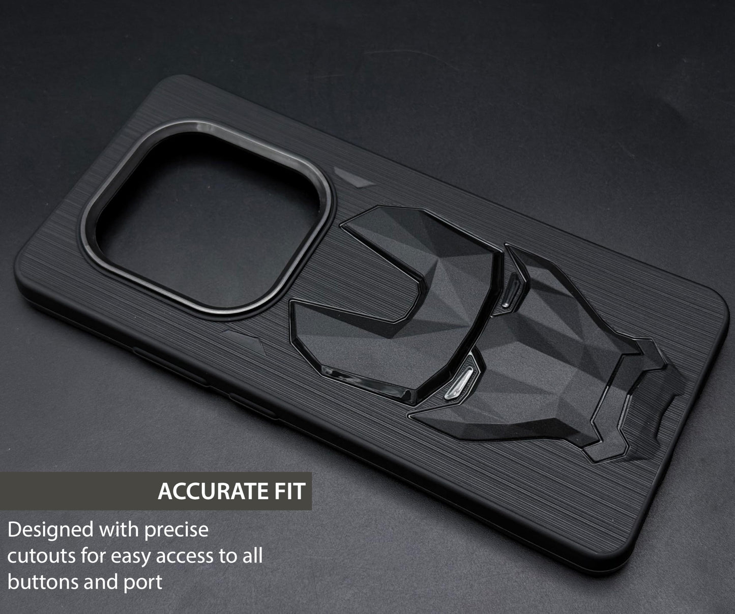 IR Mask Case with Camera Ring for Realme Narzo 70 Turbo