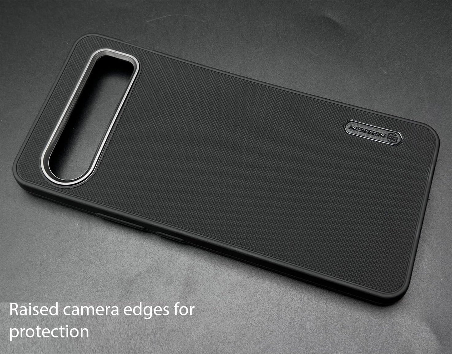 NIUKIN Super Frosted Dotted Case with Camera Ring for Oneplus Nord 4