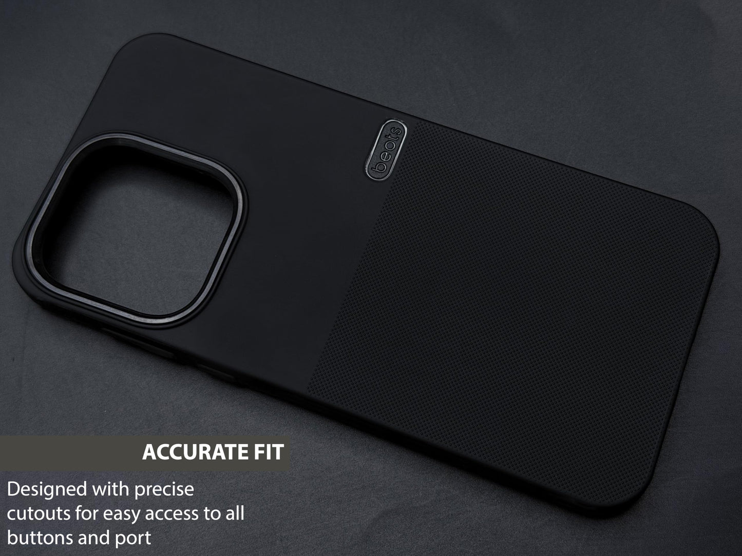 BEOTS Rugged back case with Camera Ring for Oneplus Nord 6