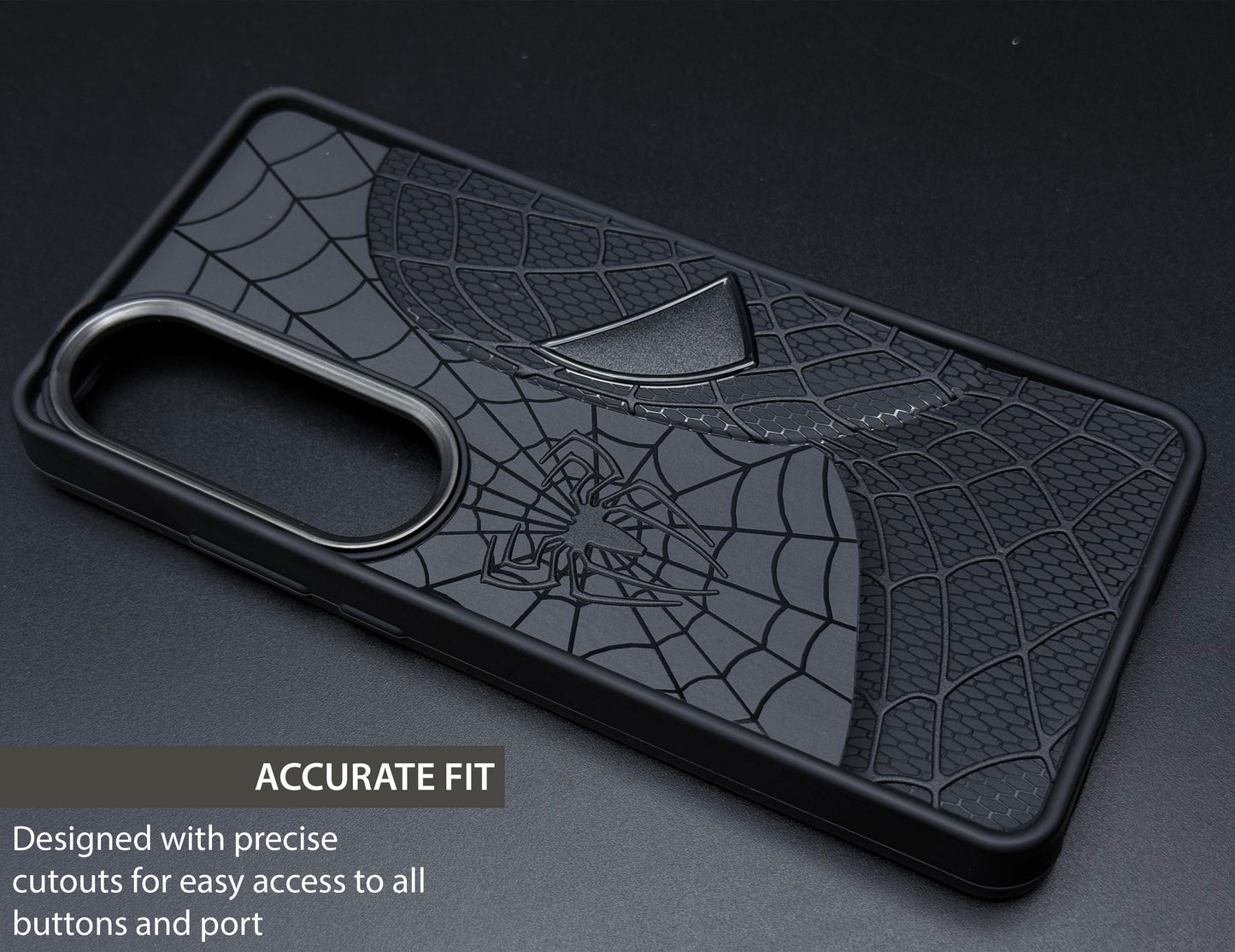 Sp Superhero Web Case with Metallic Camera Ring for Oneplus Nord CE 4 Lite(5G)