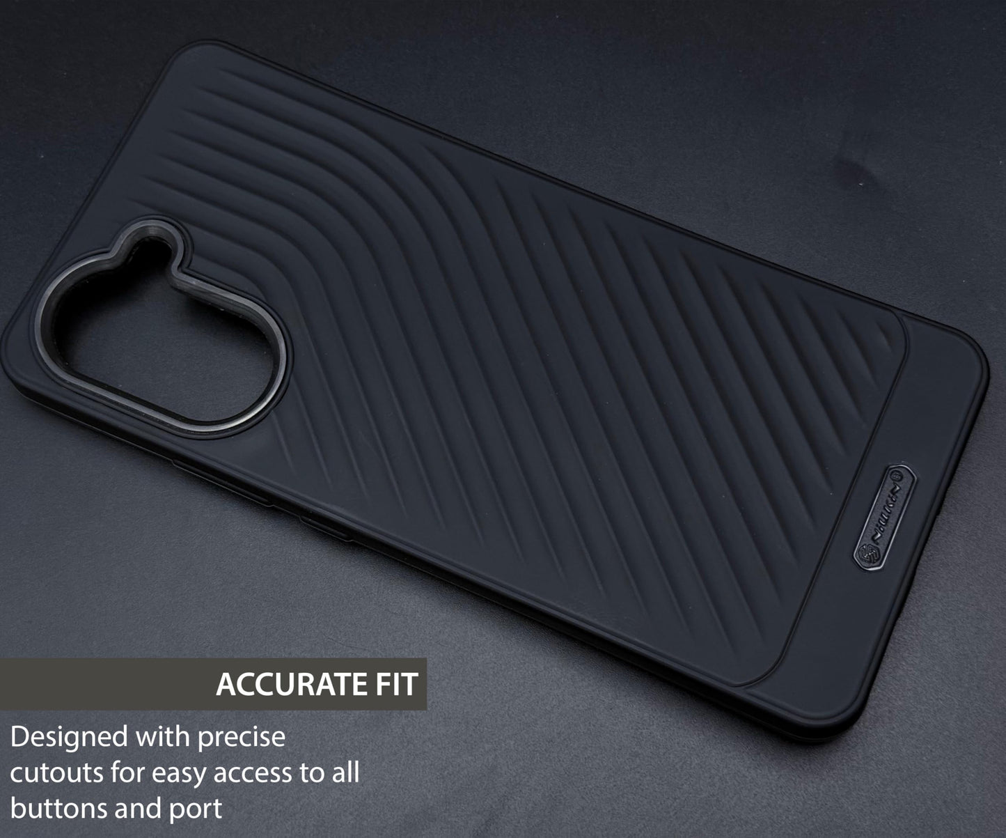 Ripple Wave Case with Camera Ring for Oneplus Nord CE 5