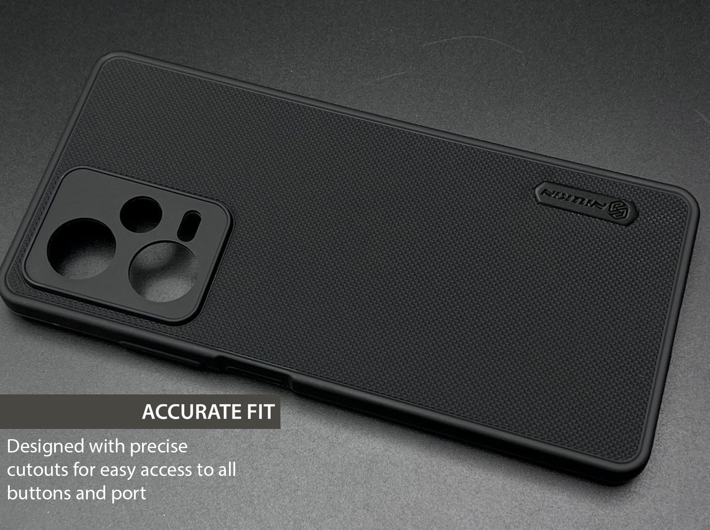 NIUKIN Super Frosted Dotted Case for Xiaomi Note 12 Pro Plus