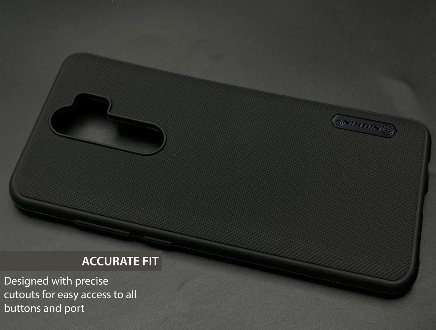 NIUKIN Super Frosted Dotted Case for Xiaomi Note 8 Pro