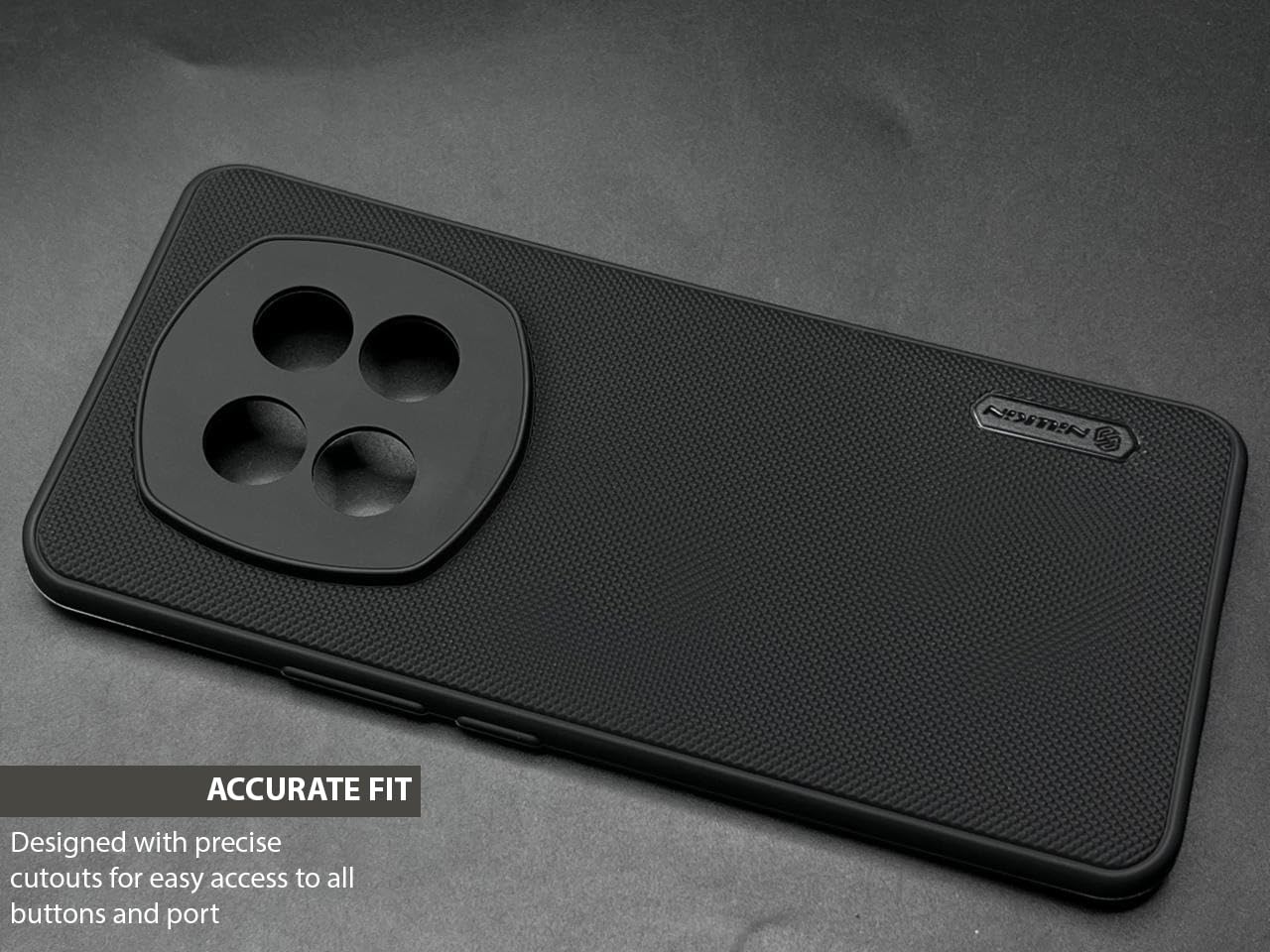 NIUKIN Super Frosted Dotted Case for Realme P2 Pro