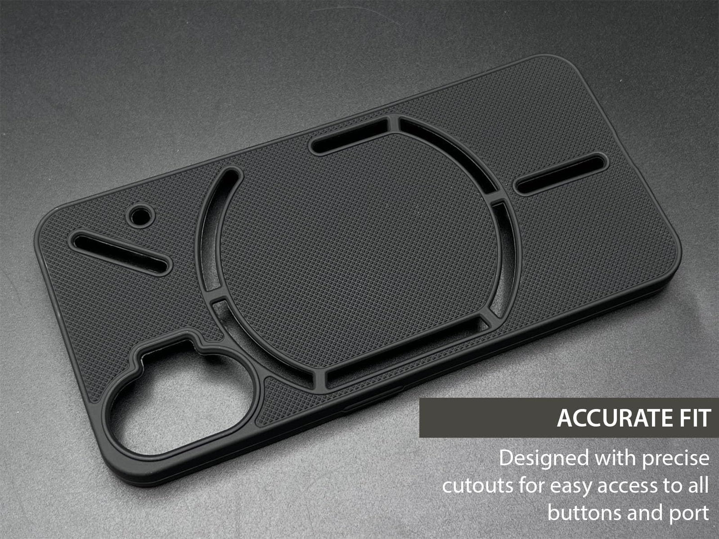 NIUKIN Super Frosted Dotted Case for Nothing Phone 1