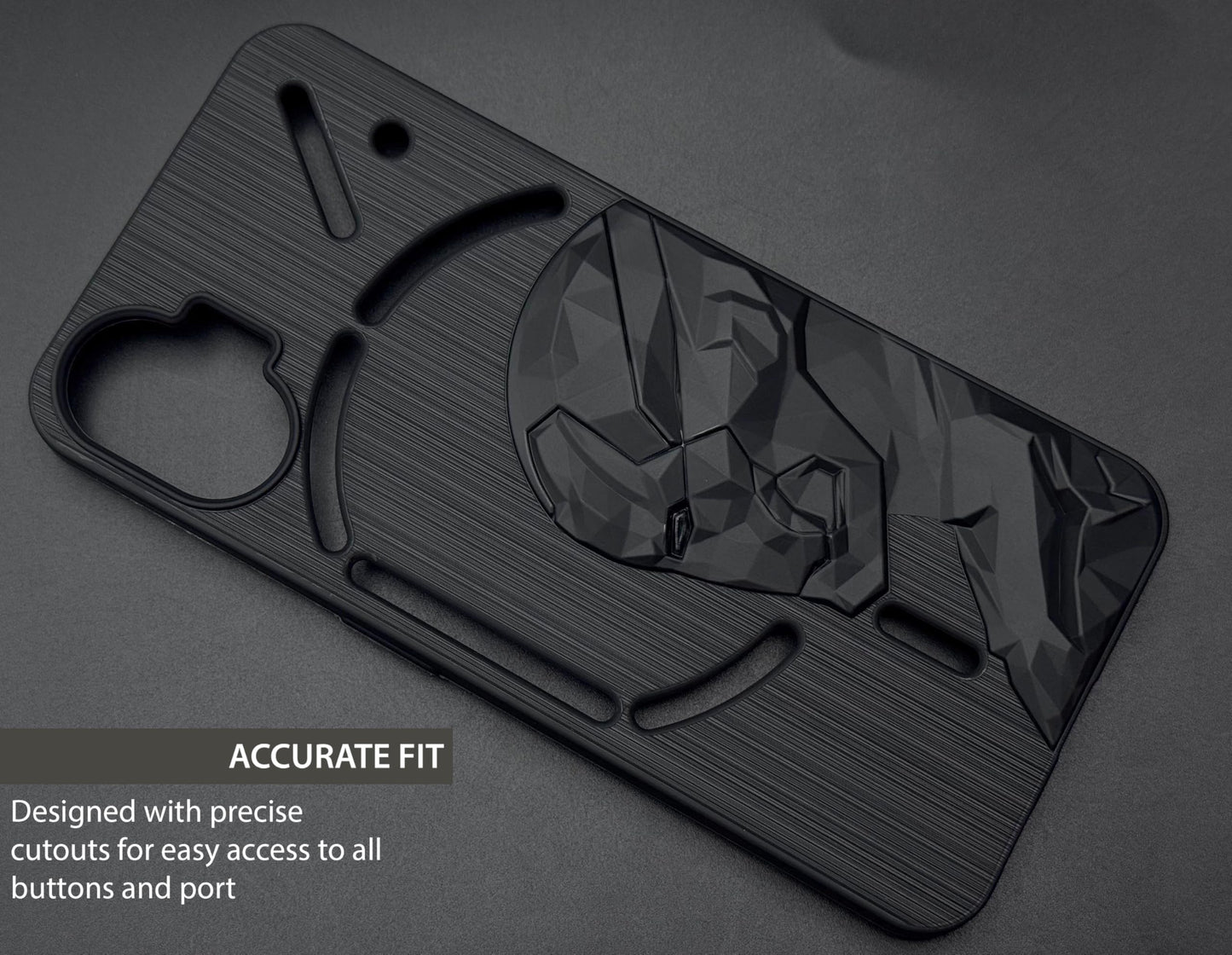 IR Superhero Side Face Prism Case for Nothing Phone 1