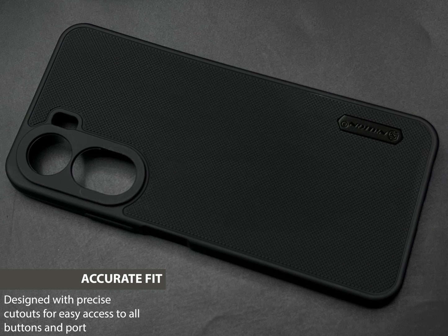 NIUKIN Super Frosted Dotted Case for Redmi A7 Pro