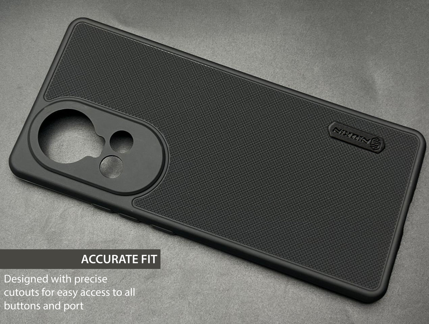 NIUKIN Super Frosted Dotted Case for Oppo Reno 10 Pro
