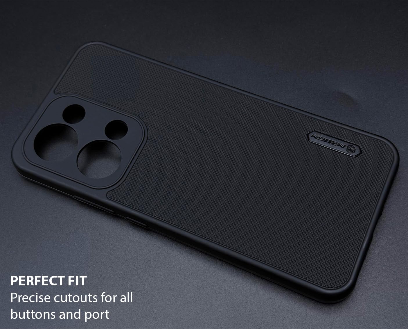 NIUKIN Super Frosted Dotted Case for Oppo Reno 13