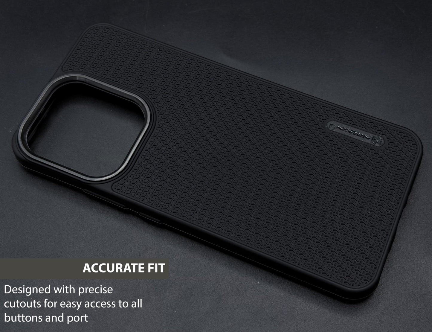 Niukin Grip Guard Back Case with Camera Ring for Oppo Reno 15