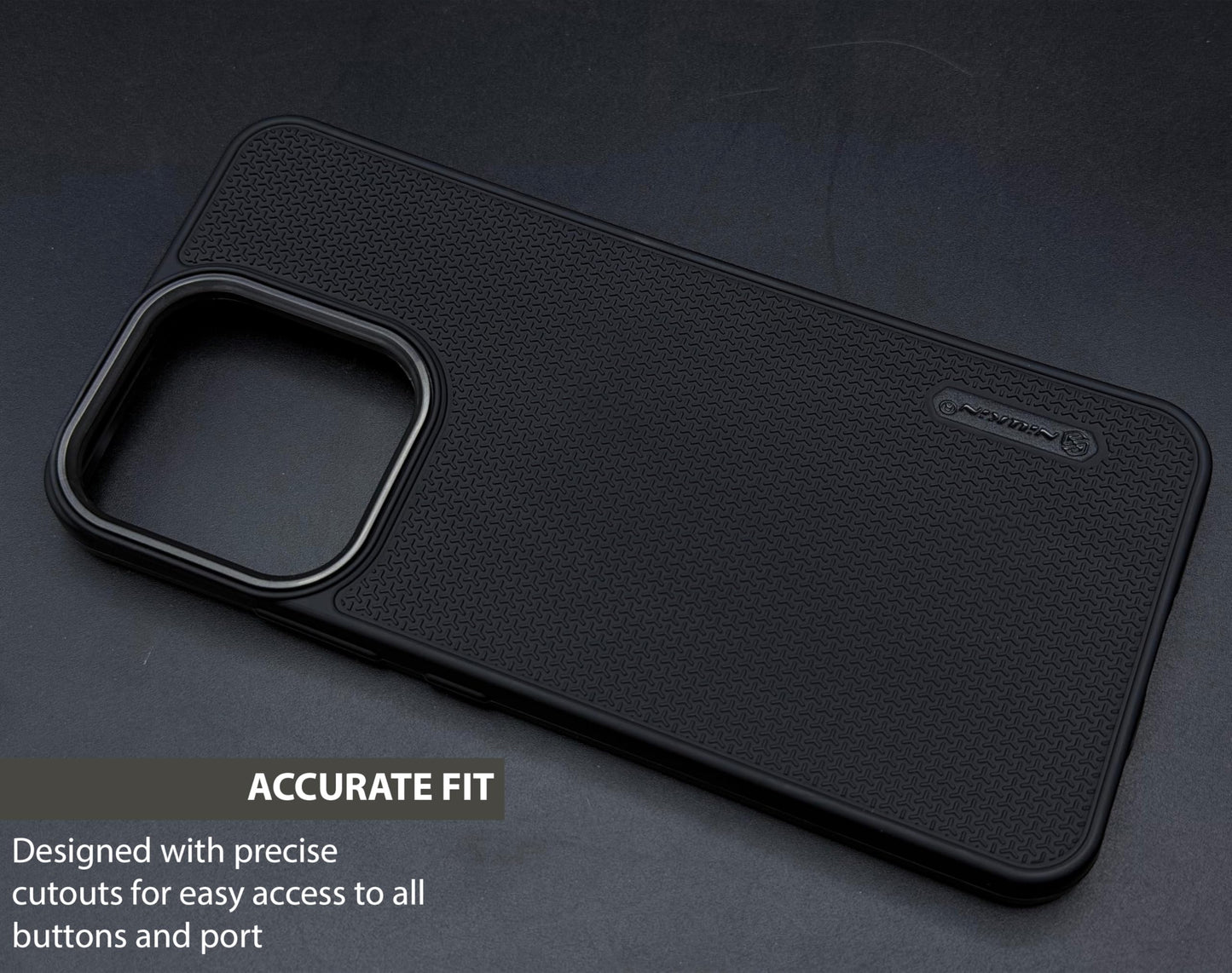 Niukin Grip Guard Back Case with Camera Ring for Oppo Reno 15c