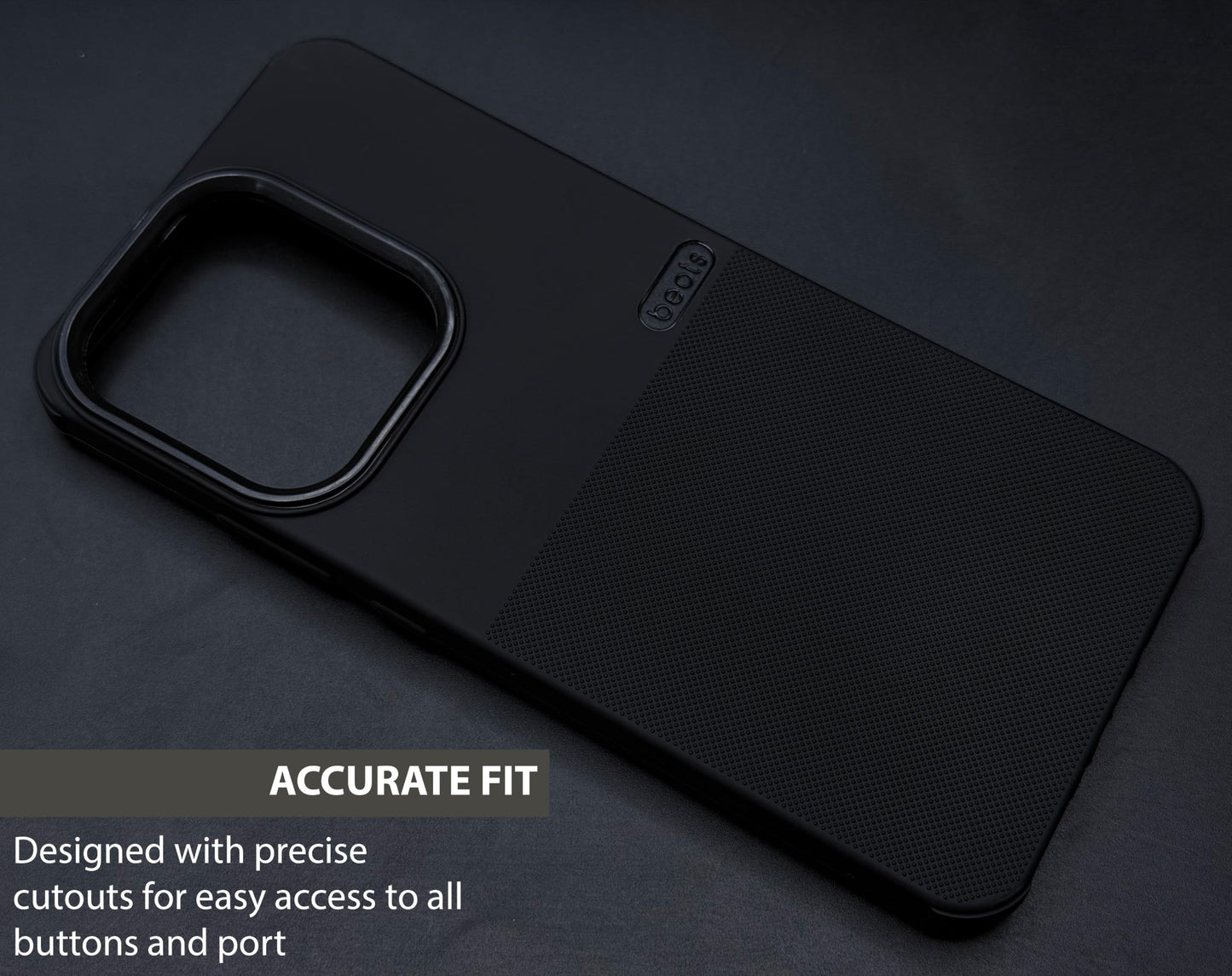 BEOTS Rugged back case with Camera Ring for Oppo Reno 16c