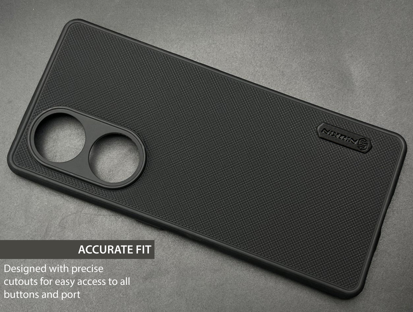 NIUKIN Super Frosted Dotted Case for Oppo Reno 8T