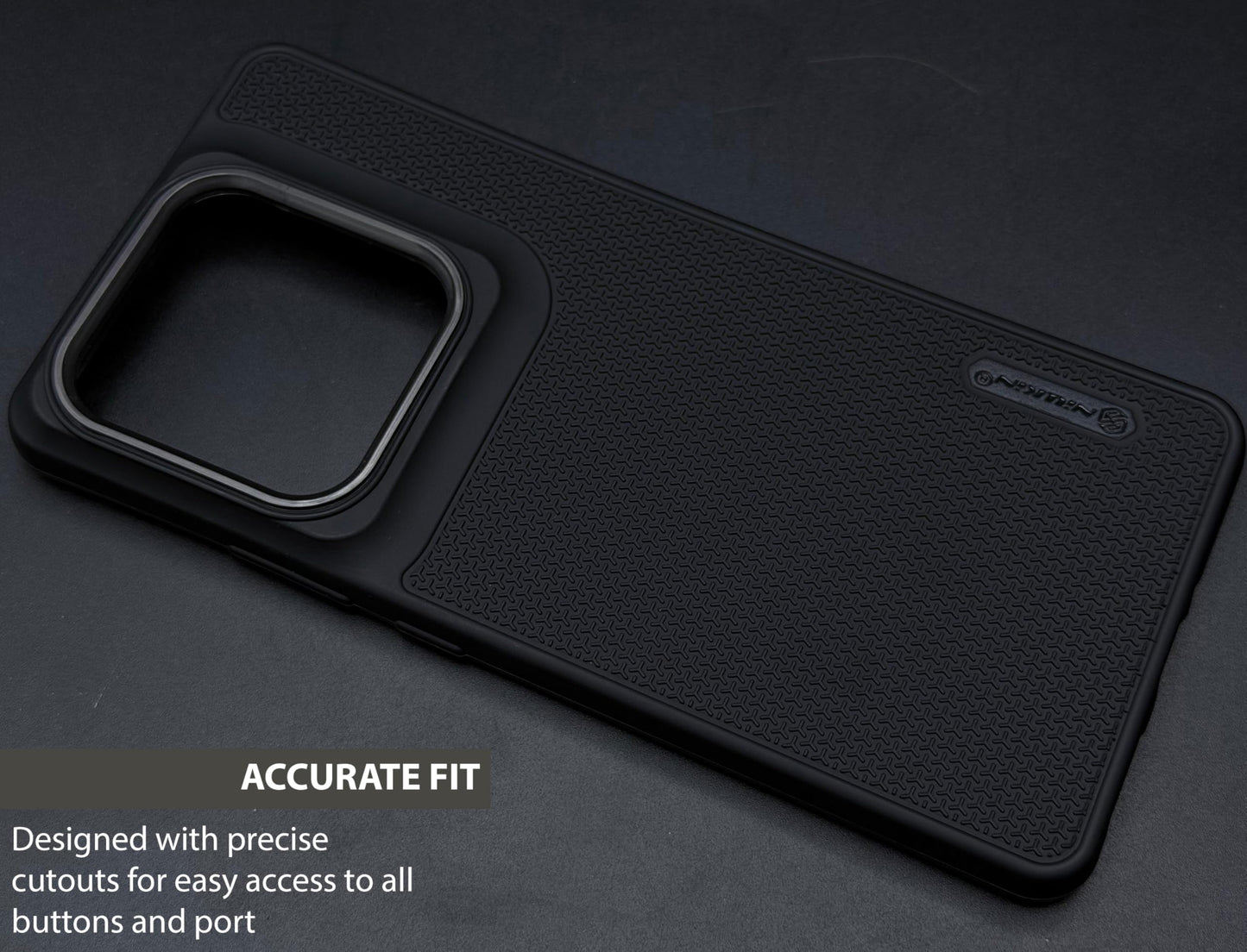 Niukin Grip Guard Back Case with Camera Ring for Moto Signature