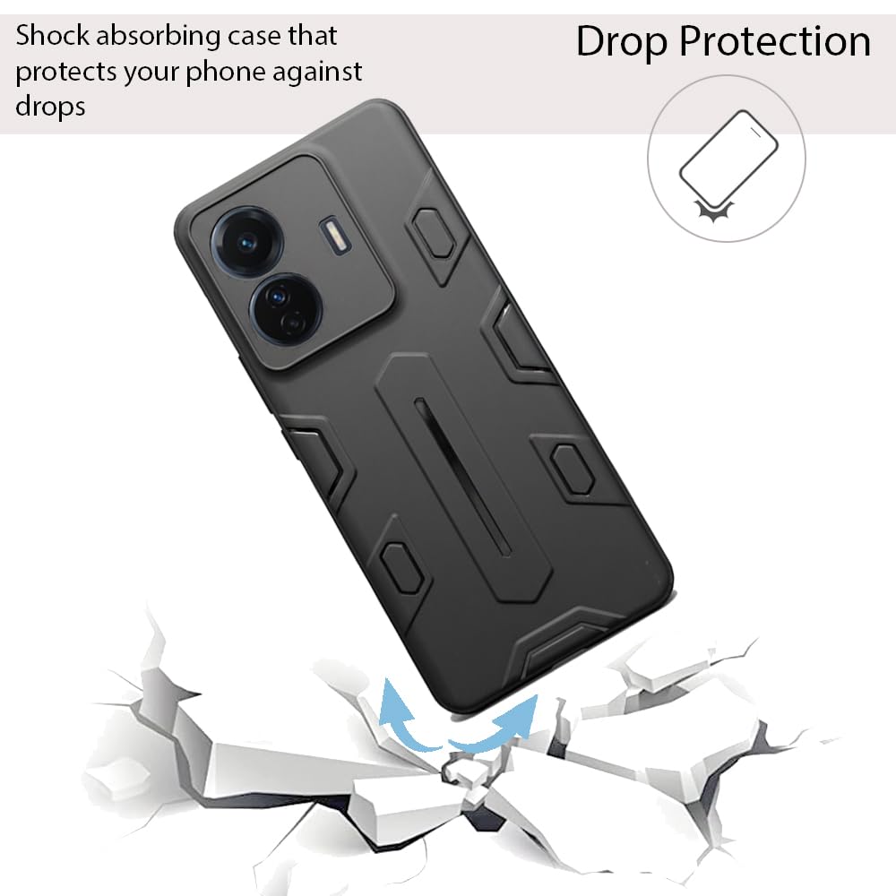 NIUKIN Armor Case for IQOO Z6 Pro 5G
