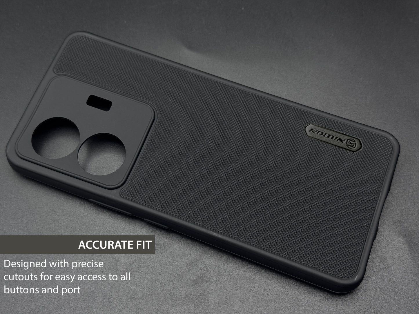 NIUKIN Super Frosted Dotted Case for IQOO Z6 Pro 5G