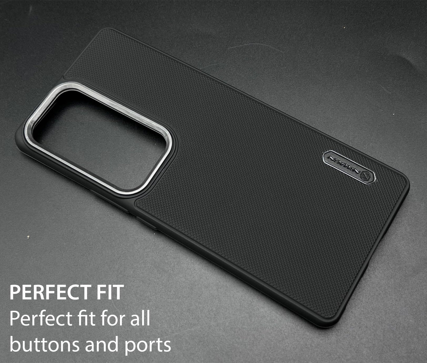 NIUKIN Super Frosted Dotted Case with Camera Ring for Vivo V30 Pro