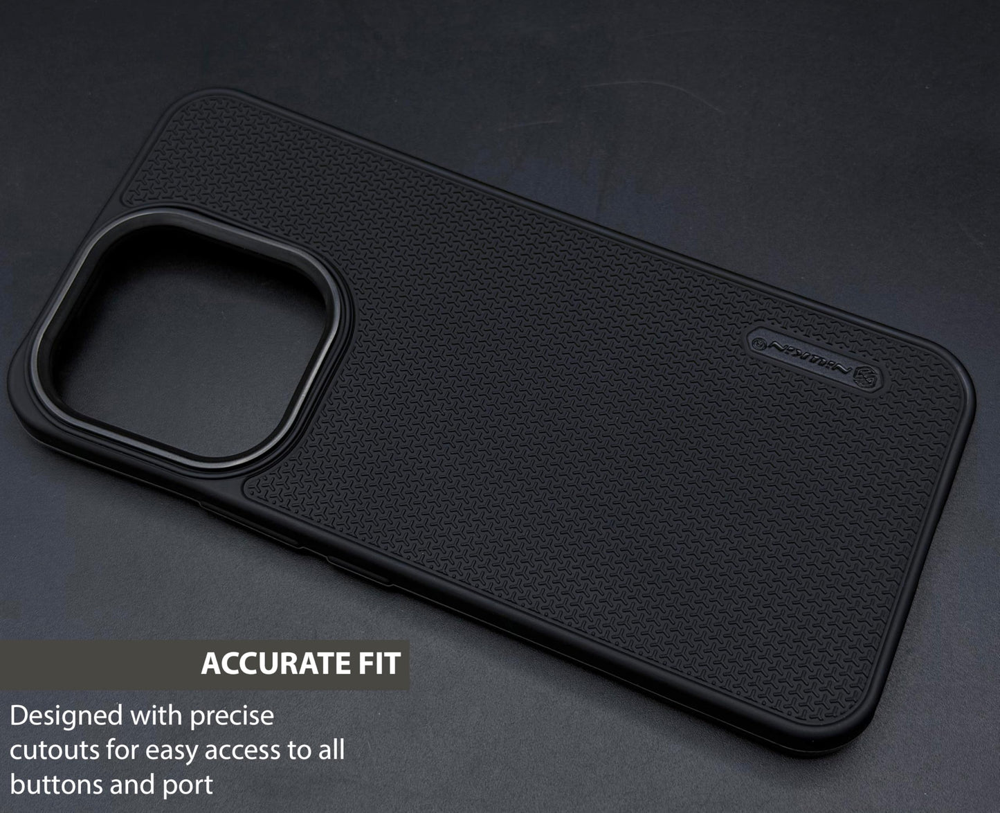 Niukin Grip Guard Back Case with Camera Ring for Vivo V70 Elite