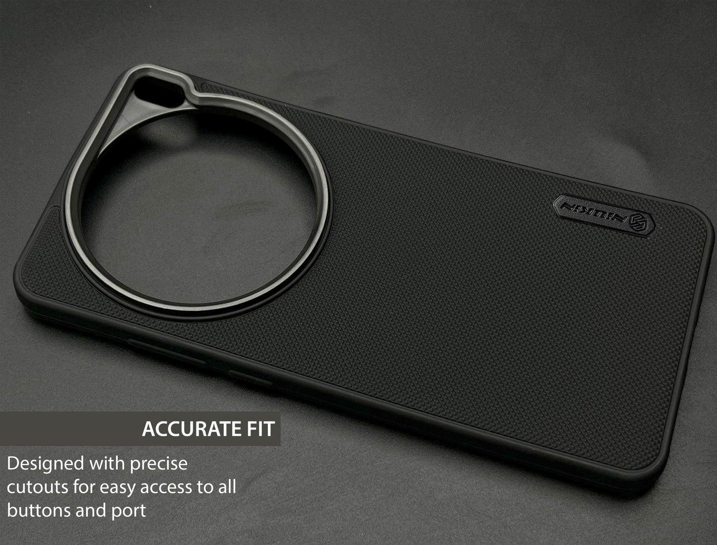 NIUKIN Super Frosted Dotted Case with Camera Ring for Vivo X200