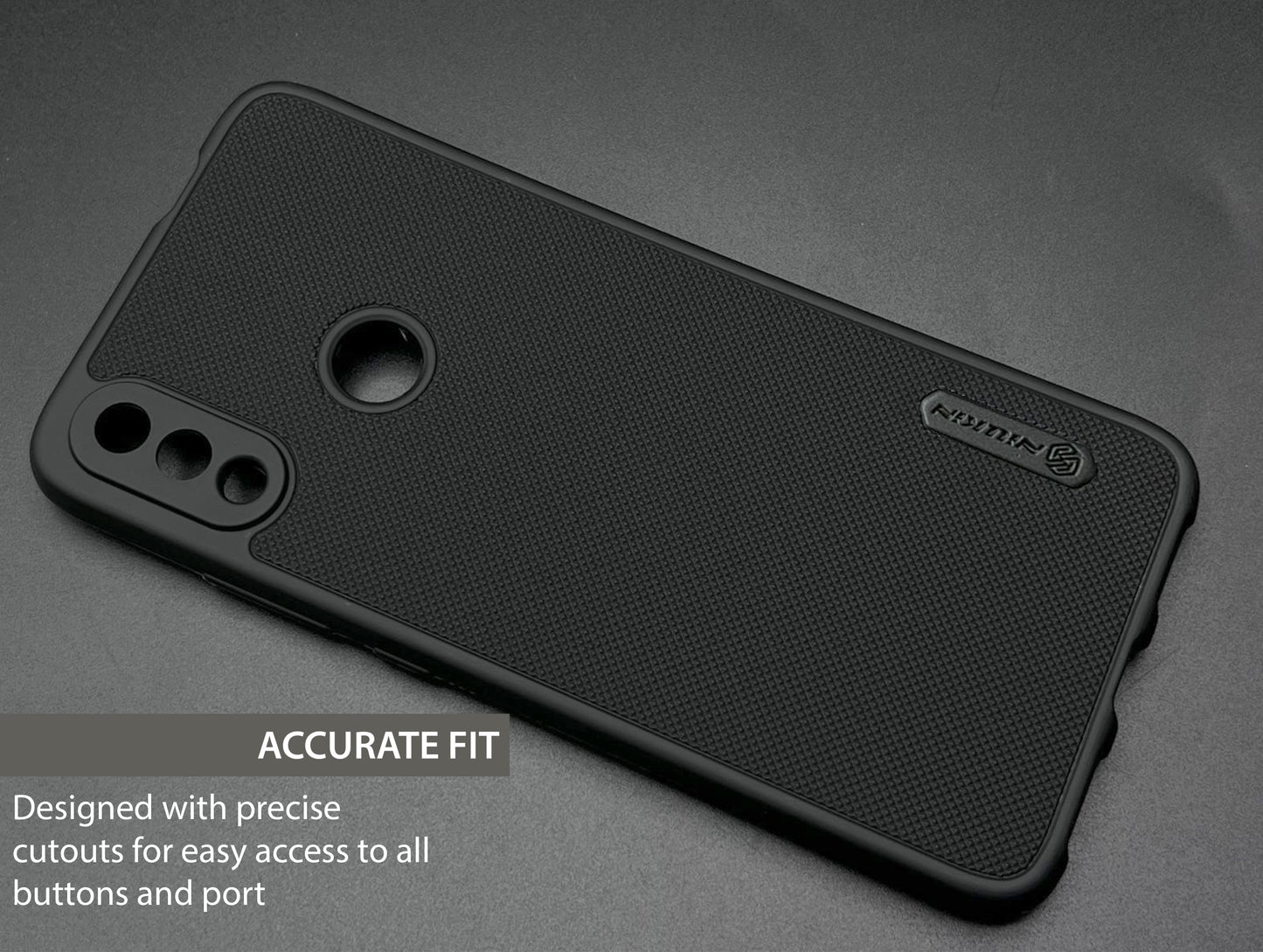 NIUKIN Super Frosted Dotted Case for Xiaomi Note 7 Pro