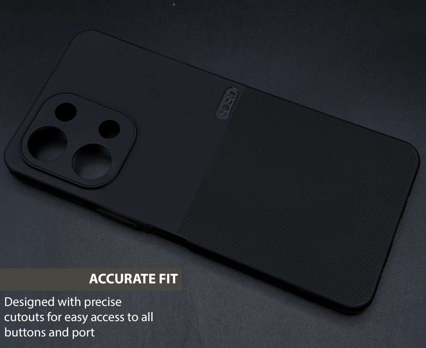 BEOTS Rugged back case with Camera Ring for Vivo Y11 5G(2026)